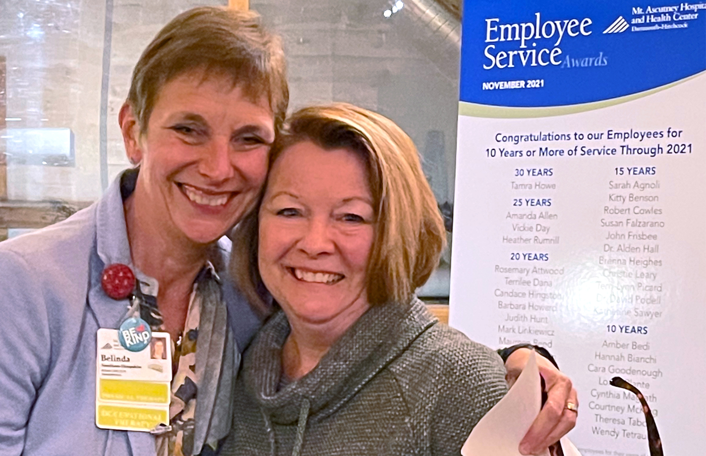 Employee Milestones Celebrated by Mt. Ascutney Hospital and Health