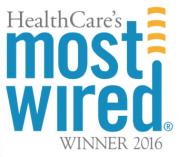 HealthCare's Most Wired logo