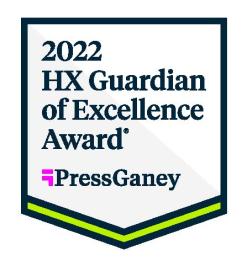 2022 Press Ganey Awards - Guardian of Excellence Award