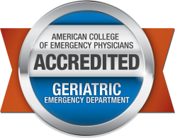 ACEP Geriatric Emergency Department Accreditation award