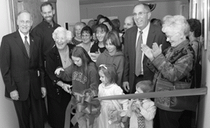 Ribbon cutting dedication at Mt. Ascutney Hospital