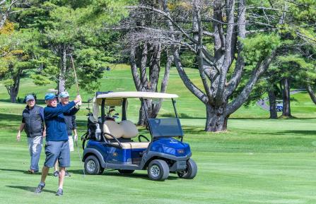 Golfers at the 2019 MAH Golf Classic Tournament