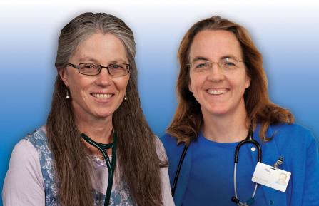 Dr. Mary Bender and Dr. Kimberly Aakre