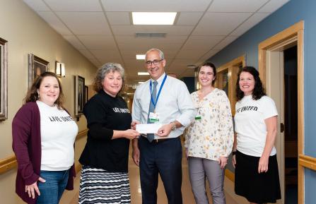Dr. Perras and staff