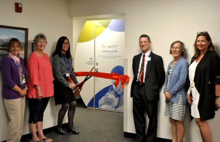 Ribbon Cutting of Private Nursing Suite for Mothers and Babies at MAHHC