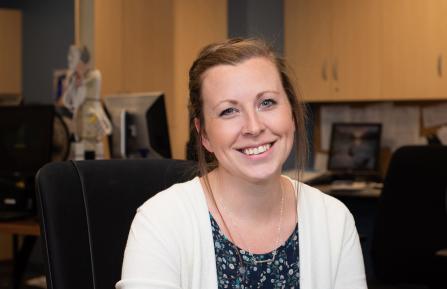 Sarah Edwards, Coordinator and Secretary for the Acute Health Unit at MAHHC