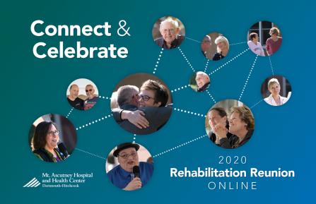 Online Rehabilitation event flyer