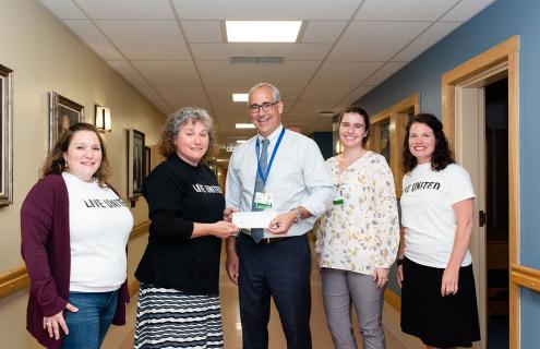 Dr. Perras and staff