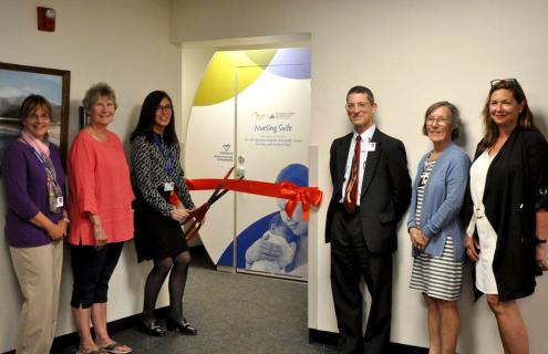 Ribbon Cutting of Private Nursing Suite for Mothers and Babies at MAHHC