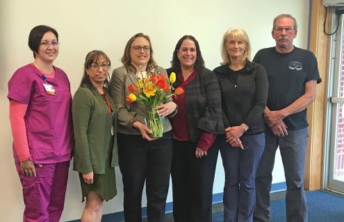 Nurses who received the 2018 Nurses Week Award