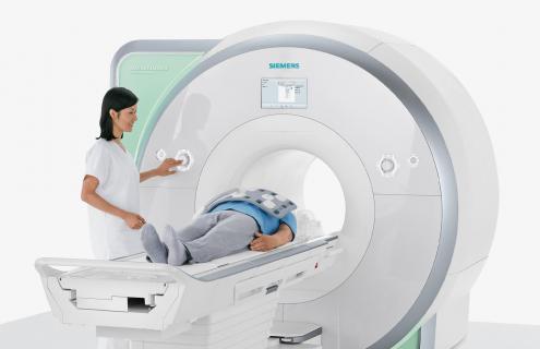 Wide-bore MRI scanner