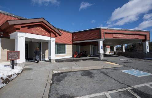 Emergency department entrance