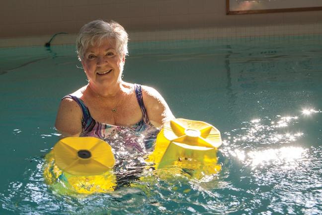 The Miller Therapeutic Pool at Mt. Ascutney Hospital and Health Center